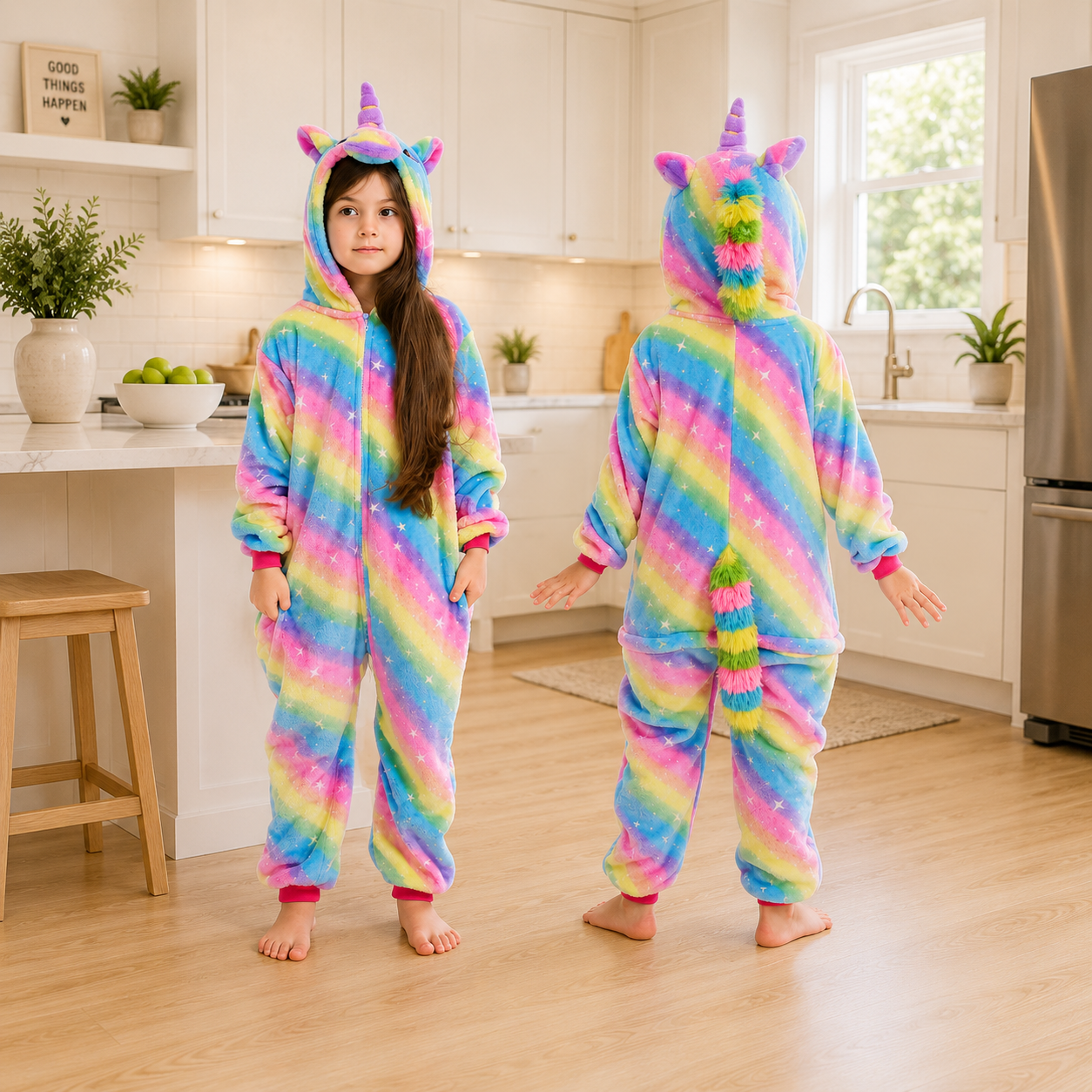 Rainbow Kids Unicorn