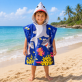 Shark Bite Hooded Towel