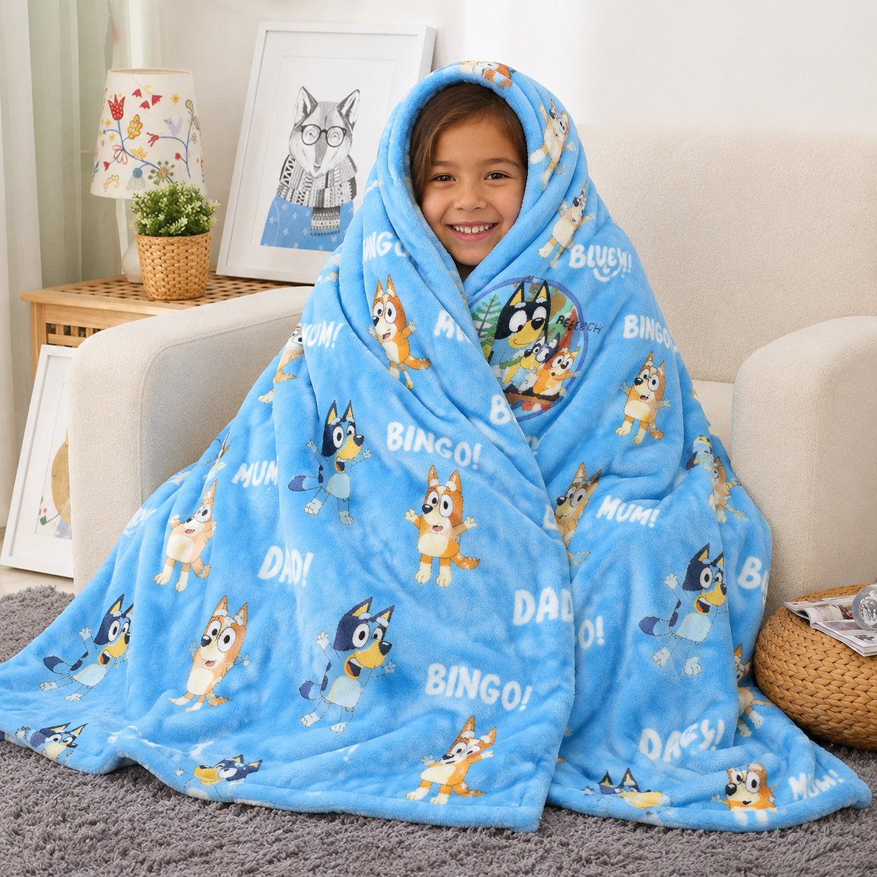 BLUEY BLANKET
