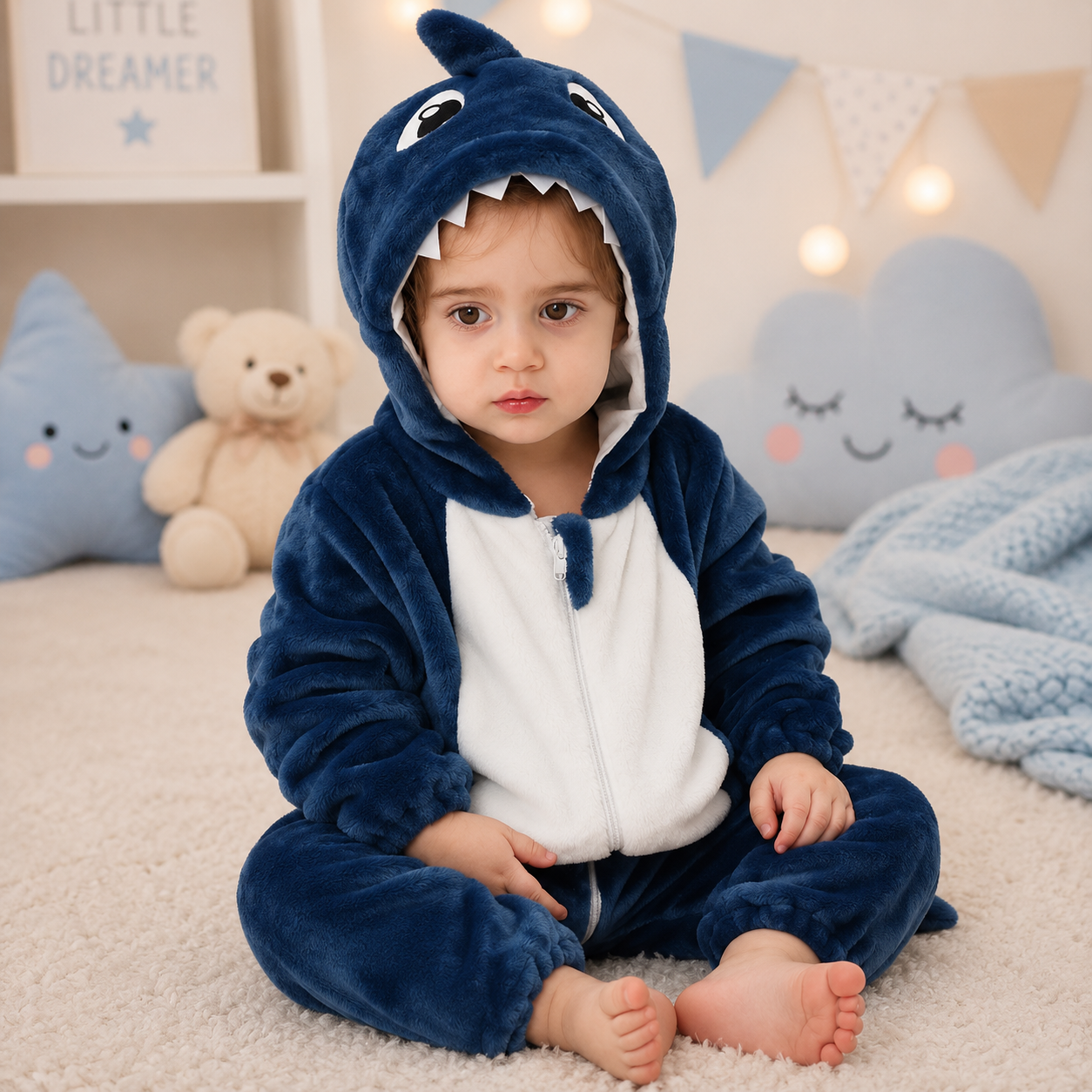 Munchkin Baby Shark Onesie