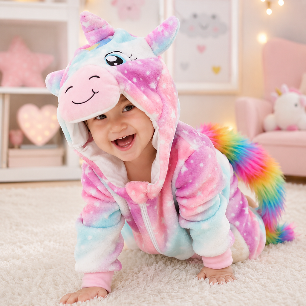 Munchkin Unicorn Tail Onesie
